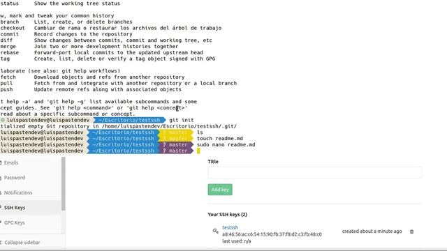 Git: deploy de código mediante SSH смотреть онлайн