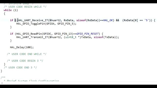 UART DMA, Interrupt Stm32 в CubeIDE. Пример программы. смотреть онлайн