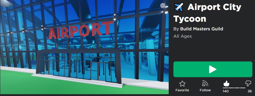 Airport City Tycoon|Roblox Game