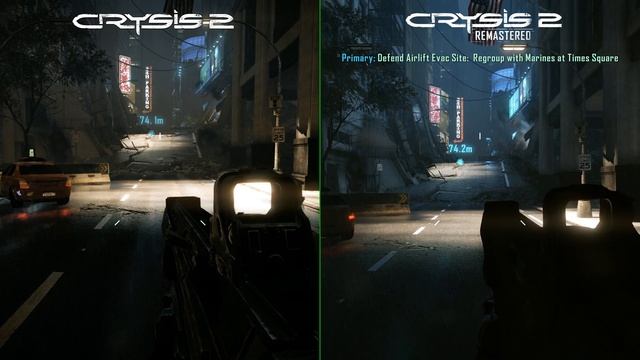Crysis 2 vs Crysis 2 Remastered Graphics & Physics Comparison [PC, 4K] смотреть онлайн