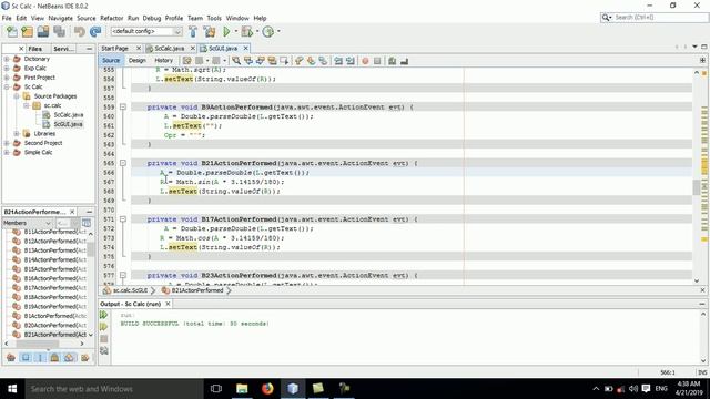 Java Calculator App Development Swing GUI_Advance 2019 смотреть онлайн