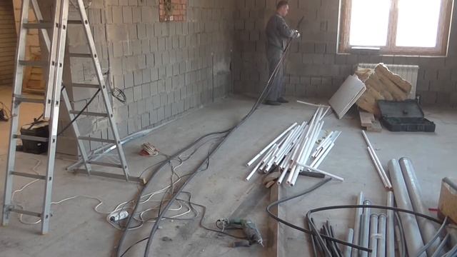 Установка кондиционеров в коттедж смотреть онлайн