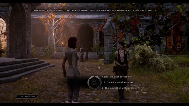 Dragon Age Inquisition: Talking to Morrigan смотреть онлайн