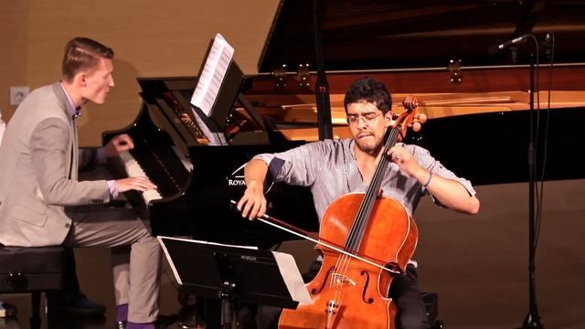 A. Piazzolla - Le Grand Tango performed by Daniel Acebes and Kostiantyn Tovstukha. "Musical Summer" смотреть онлайн