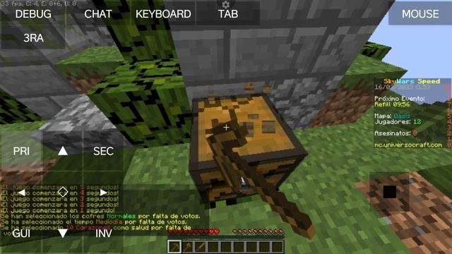 Jugando SkyWars En Minecraft Java (PojavLauncher) смотреть онлайн