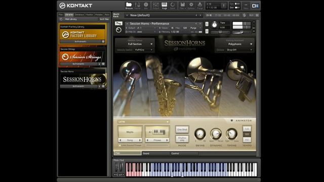 Session Horns - Voicing Assistant Walkthrough and Same Note Legato смотреть онлайн