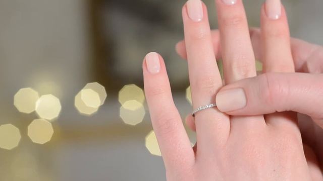 Кольцо дорожка с бриллиантами