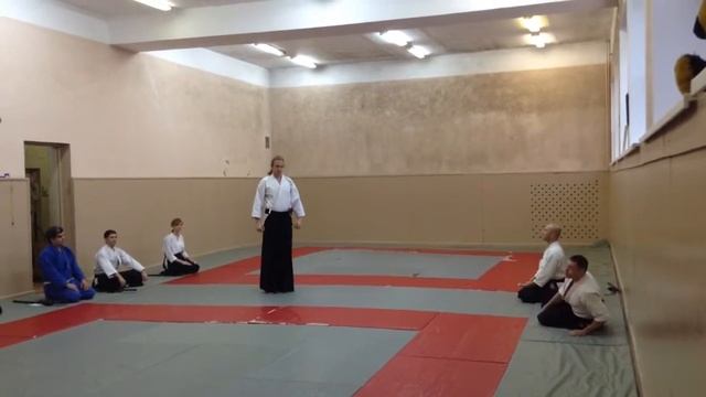 Экзамен Иайдо; 1-й кю 22.4.2015г. смотреть онлайн
