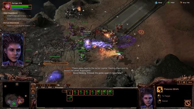 StarCraft 2 Storyline: Heart of the Swarm Campaign - Planetfall #54 смотреть онлайн