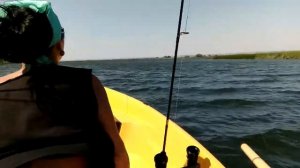 Лодка Нельма 370 в небольшую волну