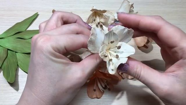 АЛЬСТРОМЕРИЯ из ФОМА | УКРАШЕНИЕ - КРАБ. смотреть онлайн