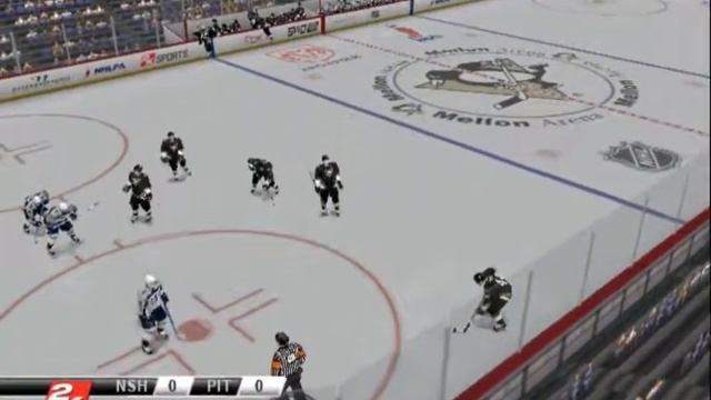 NHL 2K8 (PLAYSTATION 2) Nashville vs Pittsburgh смотреть онлайн