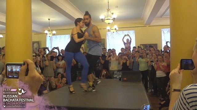 Nuno & Vanda - Kizomba Partnerwork Workshop @ RUSSIAN BACHATA KIZOMBA FESTIVAL & Salsa Room смотреть онлайн