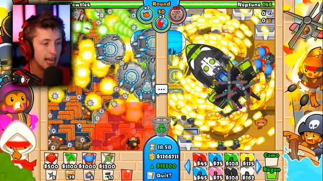 Bloons TD Battles | 10,000 LIVES LATE GAME GLITCH смотреть онлайн