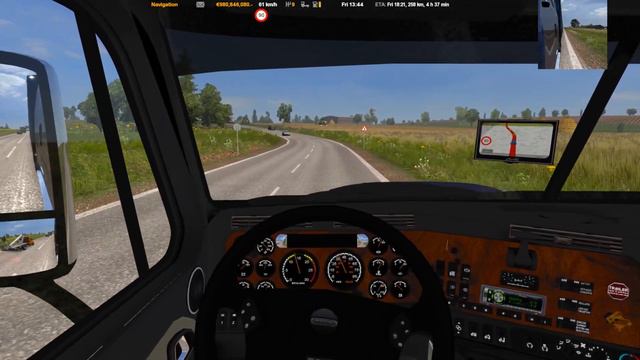 ETS2 1.35 RoEx2.3.5 + Rus 1.9.0 | RoEx Russia - Rus Map Russia | Delivery With A Spooky Trailer. :)