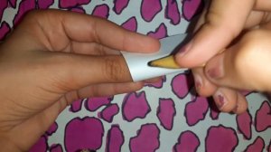 как делать бумажные ногти||бумажный карандаш