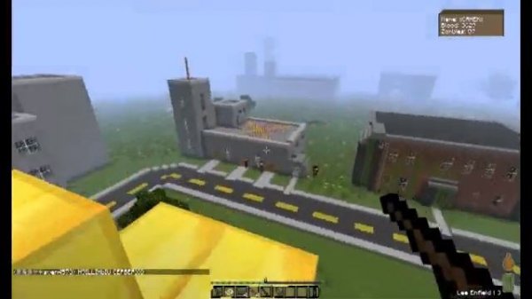 Играем вместе minecraft DayZ на сервере