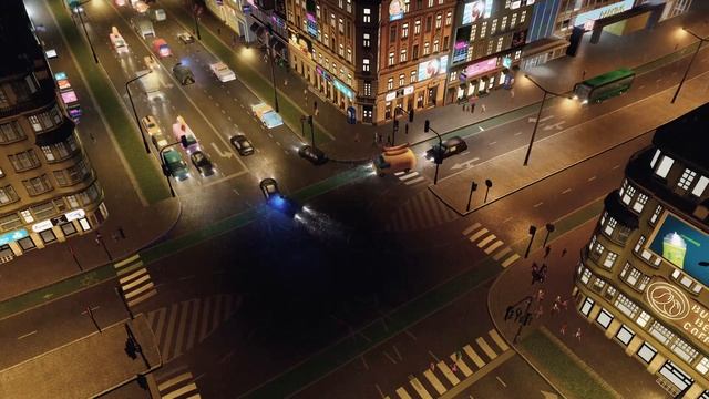 Cities Skylines - Eine Nacht im Regen смотреть онлайн