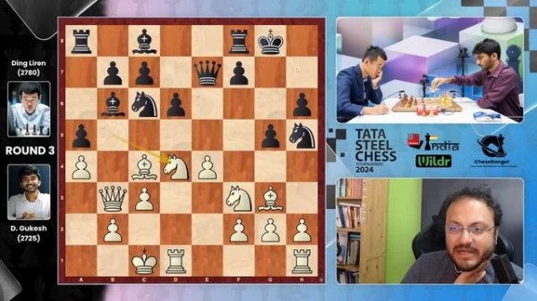 When the World Champion shows his class | Gukesh vs Ding Liren | Tata Steel Masters 2024