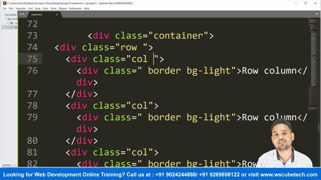 Row Column Classes in Bootstrap 5 | Bootstrap 5 Tutorials for Beginners смотреть онлайн