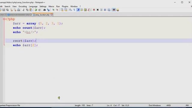PHP Bangla tutorial Part 010 Functions for Array смотреть онлайн