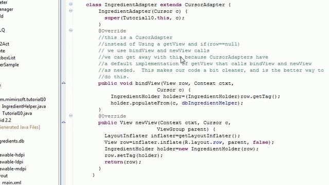 Android Tutorial 10 - Display Data from Database in List смотреть онлайн