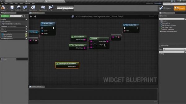 Get Engine Version in Unreal Engine 4