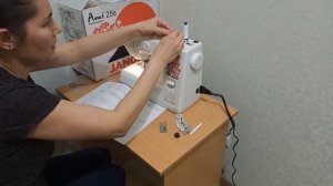 Распаковка швейной машины Janome Ami 25s