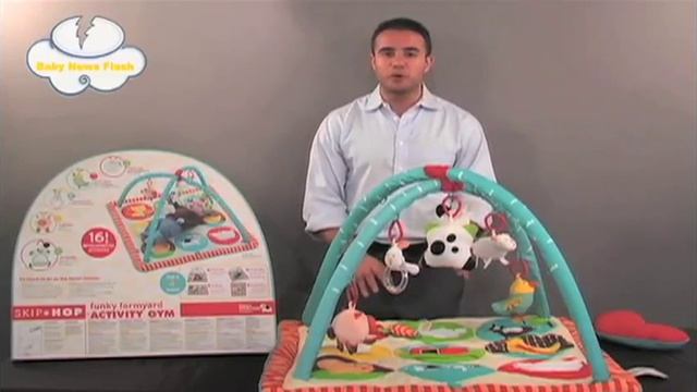 Skip Hop Funky Farmyard Activity Gym смотреть онлайн