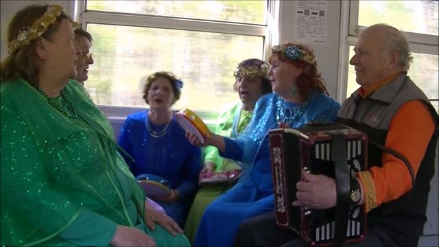 Голубая ночь. Анс. "Веретёнце". смотреть онлайн