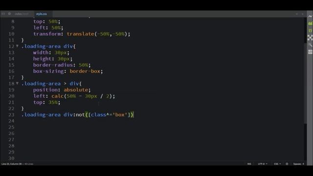 Pure css page loading animation | Page loading animation using css смотреть онлайн