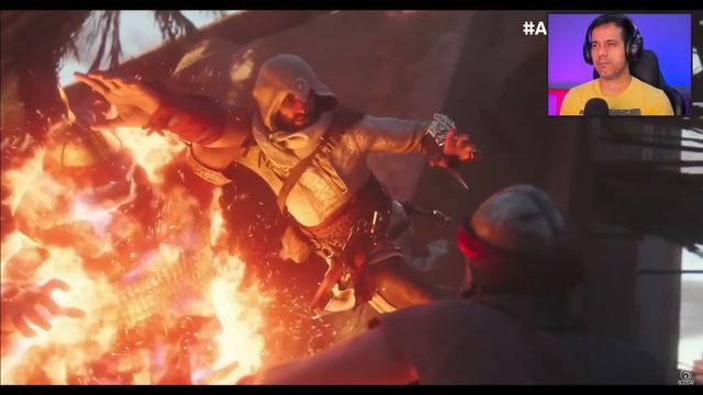 REACT | ASSASSIN'S CREED MIRAGE Cinematic Trailer - Ubisoft Forward смотреть онлайн