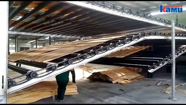 Сушилка EcoWood HV Veneer DRY 4 9 | КАК загружают шпон в сушилку смотреть онлайн