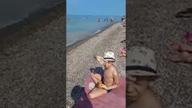 Алаколь 2021. Первый отдых на пляже. Мы там где лечебные грязи. смотреть онлайн