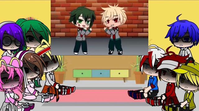 Mha class 1-A react to Izuku Afton (read description) смотреть онлайн