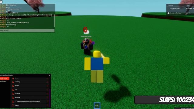 (OP) Roblox Slap Battles FANMADE Script