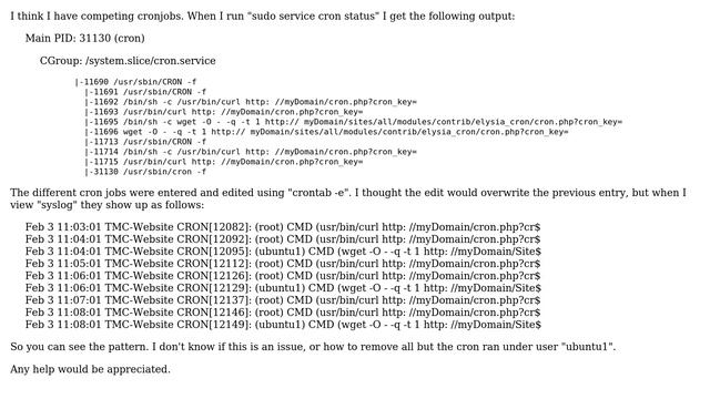 Ubuntu: Removing Prior Crontabs смотреть онлайн