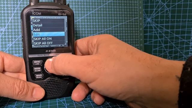 ICOM ID-52 What does "skip" mean ? смотреть онлайн