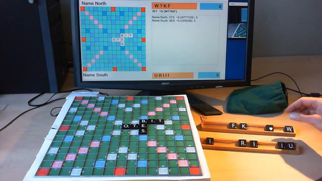 Fast response simple technology NFC Scrabble electronic board demo смотреть онлайн