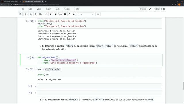 11. Sentencia Return | Curso de introducción a Python смотреть онлайн