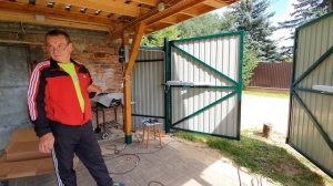 Установка автоматики на распашные ворота