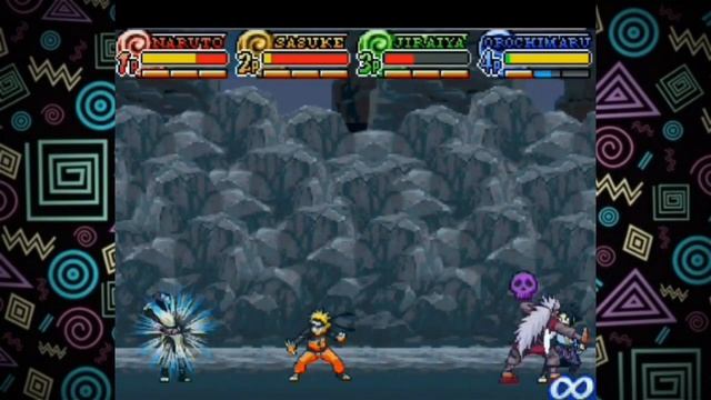 Naruto Shippuden - Shinobi Rumble!! NDS || DS Fighting Games || Best NDS смотреть онлайн