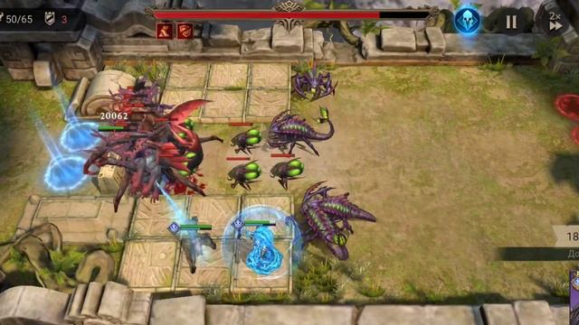 Watcher of Realms. Маул. Прохождение рейда для снаряжения 1, 18 этаж. Маул, плюс лекарь. смотреть онлайн