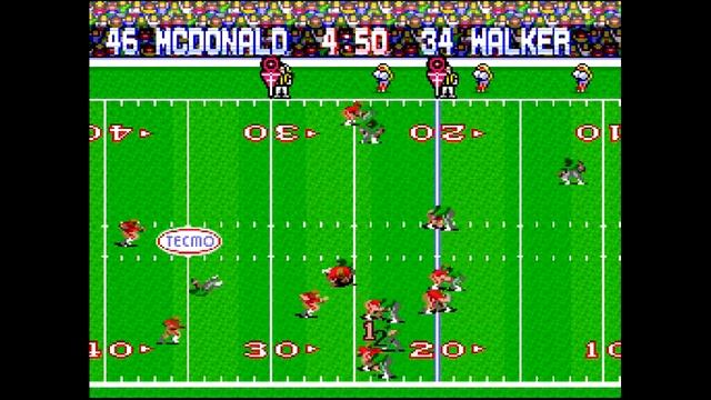 Tecmo Super Bowl SNES Walkthrough #16 - Playoffs Here We Come смотреть онлайн