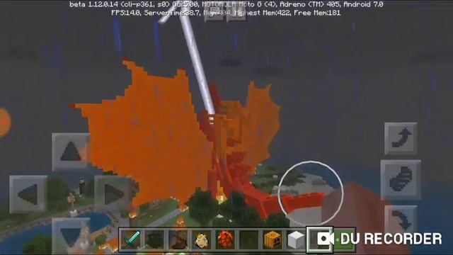 Godzilla Addon// Godzilla King Of The Monsters // Minecraft PE 1.2 // El Sando.