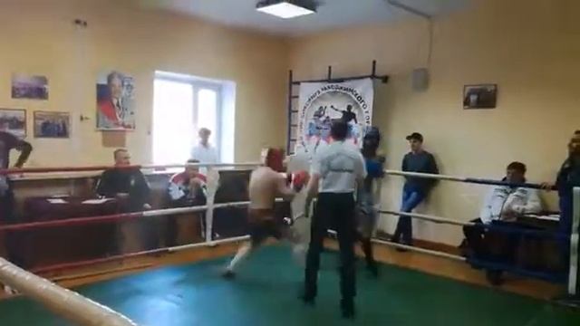 Барабаш Андрей - Шахвердиев Али 60 кг мужчины (3 раунд)