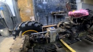 Самодельный телескопический погрузчик. начало