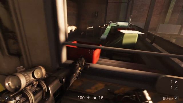 New Wolfenstein 2 preview gameplay - high end PC footage смотреть онлайн