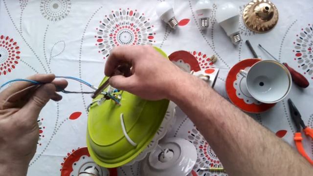 люстра из чайного сервиза / своими руками/ смотреть онлайн