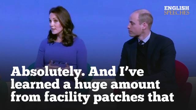 ENGLISH SPEECH | BRITISH ROYAL FAMILY: The Royal Foundation (English Subtitles)